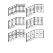 Ограждения балконов, лестниц фотография