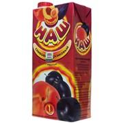 Нектар сливово-персиковый с мякотью фото