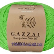 Нитки вязальные Baby wool (пряжа фирмы Gazzal) фото