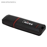 Флешка Mirex KNIGHT BLACK, 32 Гб, USB2.0, чт до 25 Мб/с, зап до 15 Мб/с, черная фото