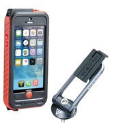Чехол для телефона TOPEAK RideCase Weatherproof PowerPack 3150 mAh iPhone SE / 5 / 5s (черный-красный ) фото