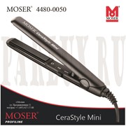 Выпрямитель утюжок для волос Moser 4480-0050 CeraStyle Mini фото