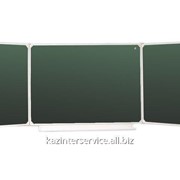 Аудиторная доска ДА-32(з), 3032х1012 мм, зеленая, линованная фото