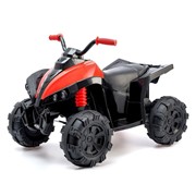 Электромобиль «Квадроцикл», 2 мотора, цвет красный фото