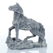 Фигурка “Богатырский Конь в сбруе“ 13 см фото