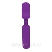 Фиолетовый мини-вибратор POWER TIP JR MASSAGE WAND фото