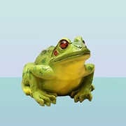 Садовая фигура Лягушка тростниковая Новинка! фото