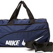 Спортивная большая синяя сумка NIKE фото