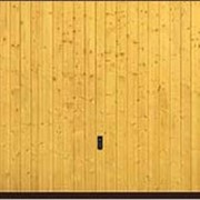 Гаражные подъемно-поворотные ворота Berry деревянный мотив 936 basic из северной ели и из пихты Hemlock фото