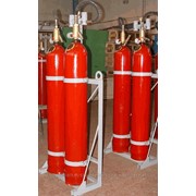 Модули - Установка газового пожаротушения МГП-2-60 для тушения пожаров классов А (твердые материалы), В (жидкость), С (газы), Е (электрооборудование) объемным и локальным способом.
