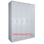 Металлический модульный шкаф для одежды ШРМ - М/400 фото