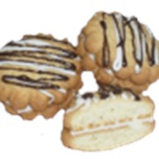 Печенье “Презент“ с начинкой – молочный орех фото