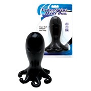 Черная анальная втулка в виде осьминога - 15 см. Dream Toys 20332 фотография