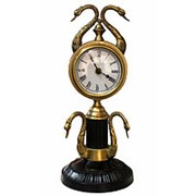 ✅✅Каминные бронзовые часы на подставке из долерита фото
