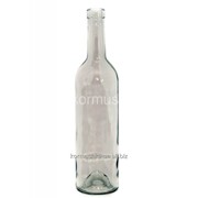 Винная бутылка 0,75 л (прозрачное стекло) фотография