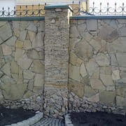 Заборы из камня |Строительство в Украине, Киеве, заборов из дерева, камня, металла| фото