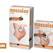 Презервативы Masculan Ultra 3 кольца и пупырышки с анестетиком Long Pleasure 10 шт фотография