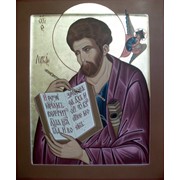 Именная икона Св.апостол Лука фото