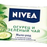 Мыло-уход Нивея Огурец и зеленый чай фотография