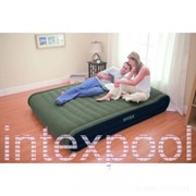 Двуспальная надувная кровать Deluxe Mid Rise Pillow Rest Bed INTEX 67726 фотография