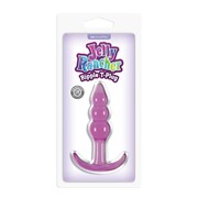Фиолетовая анальная пробка jelly rancher t-plug ripple purple - 10,9 см. NS Novelties Nsn-0451-35 фото