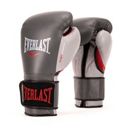 Боксерские перчатки Everlast Powerlock 12 oz сер/красн. P00000600 фото