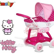 Коляска с люлькой для куклы Hello Kitty Smoby 523134