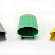 Стеклопластиковый профиль омега сечения(перильный) фото