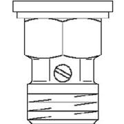 Обратный клапан “Flowstop“ уст-ся перед насосом 1“ НР, PN10, латунь Артикул №: 1070408 фото