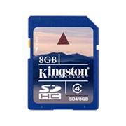 Карта памяти Kingston Secure Digital HC class 4 8Gb SD4/8GB фото
