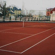 Грунтовые покрытие (теннисит) фото