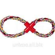Игрушка для собак Восьмёрка верёвочная Trixie Denta Fun Greifer, 35 см фото