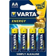Батарейка “VARTA“ R06 (4106) HIGH Energy BL-4, цена за 4 шт. фотография