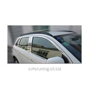 Хром на боковые окна Mitsubishi ASX фотография