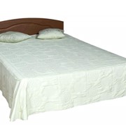 Кровать двухспальная со спинкой МДФ КР-11М 1440х2000х650 фото