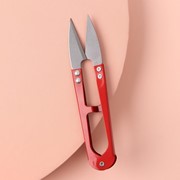 Ножницы для распарывания швов, обрезки ниток, 10,5 см, цвет МИКС (комплект из 6 шт.) фото