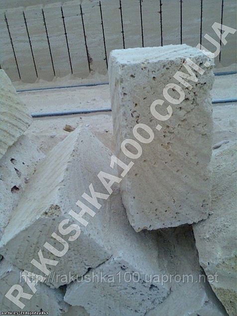 Элитный ракушняк стеновой камень ракушечник Кладочные материалы в Саках .