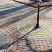 Тротуарная плитка Брусчатка бетонная, трапеция
