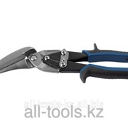 Ножницы Зубр Эксперт по металлу, Сr-Mo, правые удлиненные, прямой и правый проходной рез, 280мм Код: 23105 фотография