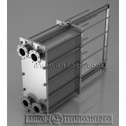 Охладитель представляет собой односекционный плакированный нержавеющей сталью разборной аппарат, изготавливаемый на основе теплообменных пластин РГ0,1; РГ0,2; РГ0,4; РГ0,8.
