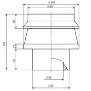 Изолятор фарфоровый проходной для съемных трансформаторных вводов и силовых трансформаторов ИПТ-1/1600-2000.01 фото