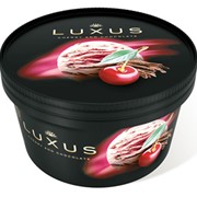 Мороженое контейнер LUXUS вишня и шоколад фотография