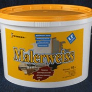 Краска для наружных и внутренних работ влагостойкая Malerweiss 45кг фотография