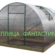 Теплица “Фантастика“ усиленная 4 м с поликарбонатом фото