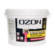 Эмаль 0,9 л OZON UniFarbe-interior база С полуглянцевая ВДАК 157