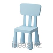 Детский стул голубой для дома,улицы, голубой МАММУТ фото