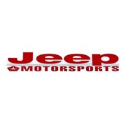 Шильдик металлопластик SW “JEEP MOTORSPORTS“ Красный 150*35мм (наклейка) фото