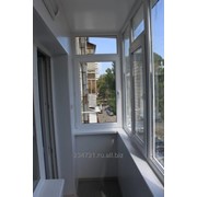 Отделка балконов лоджий фото