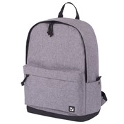 Рюкзак BRAUBERG универсальный, сити-формат, “Grey Melange“, с защитой от влаги, 43х30х17 см, 228842 фото