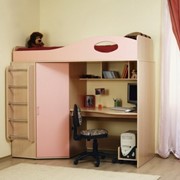 Кровать двухъярусная детская фото